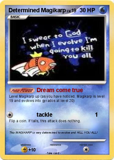 Pokemon Determined Magikarp
