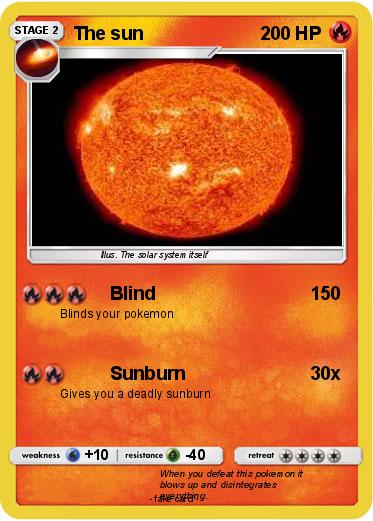 Pokemon The sun