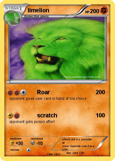 Pokemon limelion
