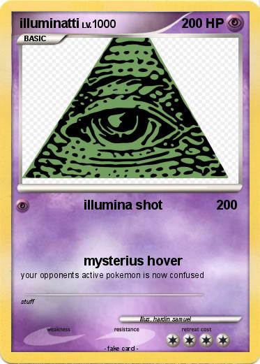 Pokemon illuminatti