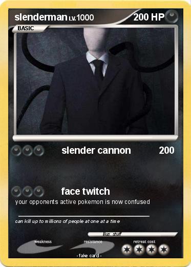 Pokemon slenderman