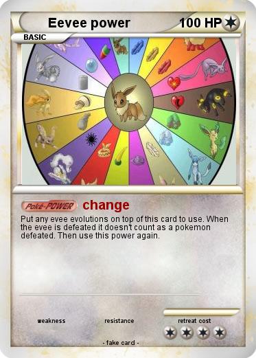 Pokemon Eevee power