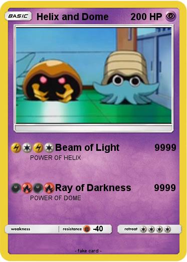 Pokemon Helix and Dome