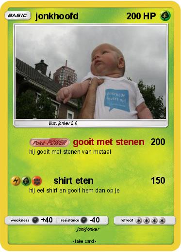 Pokemon jonkhoofd