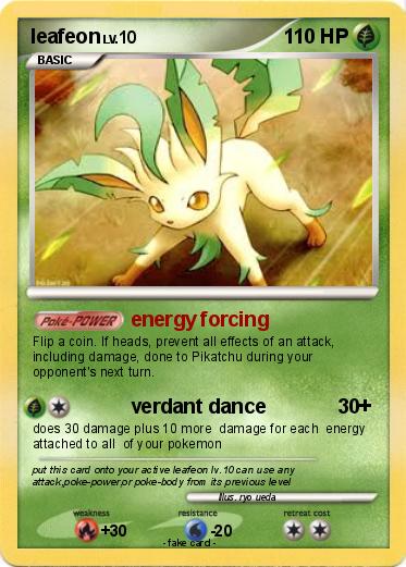 Pokemon leafeon
