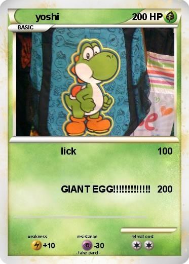 Pokemon yoshi