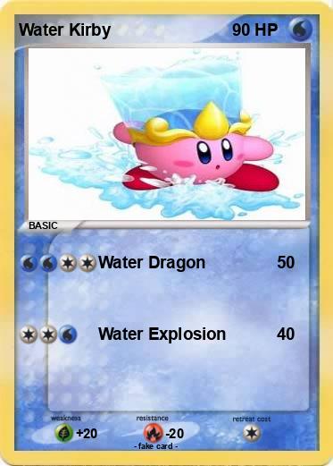 Pokemon Water Kirby