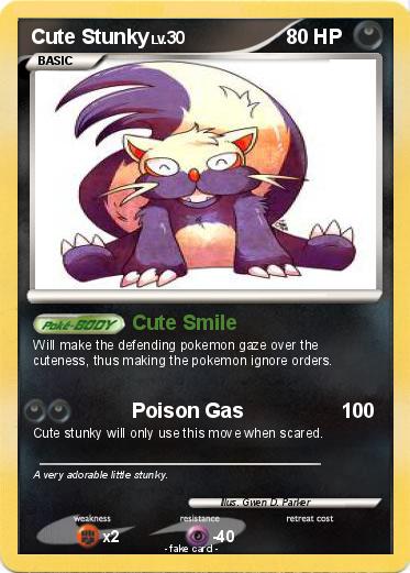 Pokemon Cute Stunky