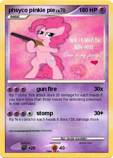 Pokemon phsyco pinkie pie