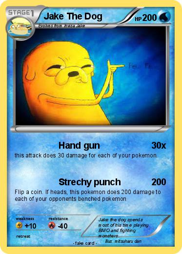Pokemon Jake The Dog