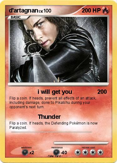 Pokemon d'artagnan