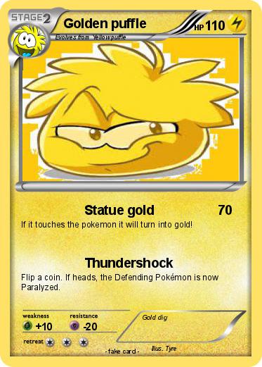 Pokemon Golden puffle