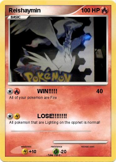 Pokemon Reishaymin