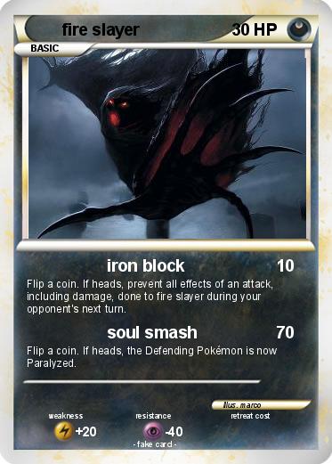 Pokemon fire slayer