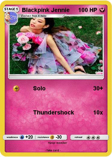 Pokemon Blackpink Jennie