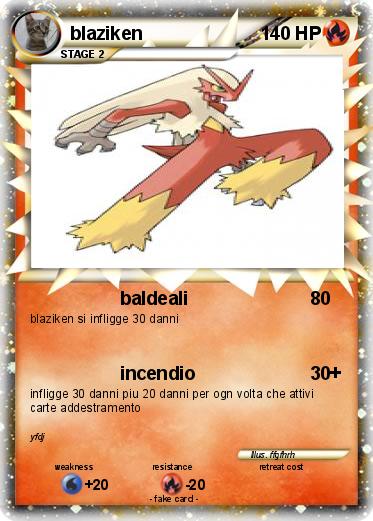 Pokemon blaziken