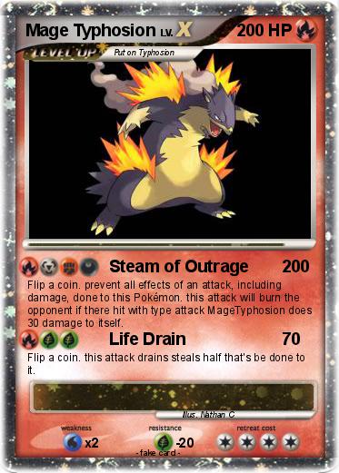 Pokemon Mage Typhosion