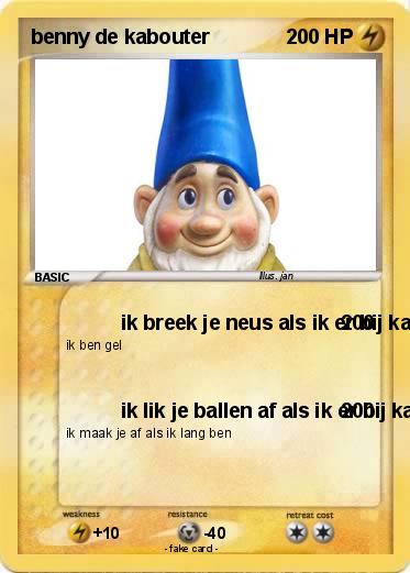 Pokemon benny de kabouter
