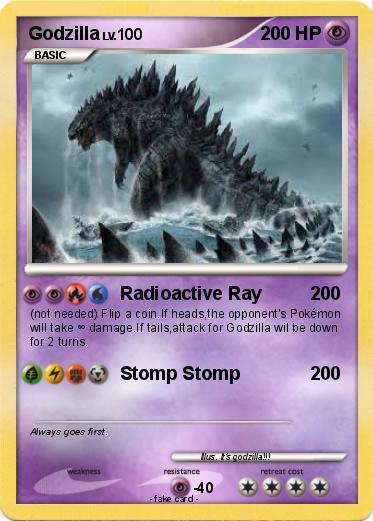 Pokemon Godzilla