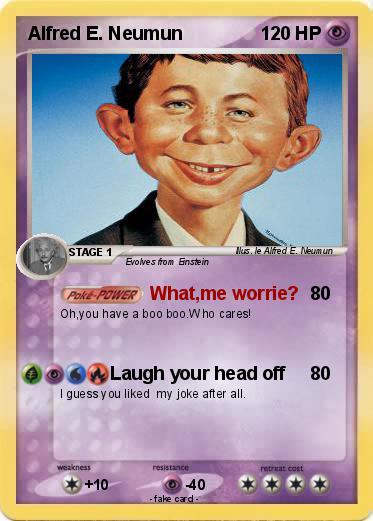 Pokemon Alfred E. Neumun