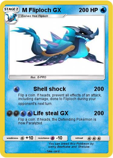 Pokemon M Fliploch GX