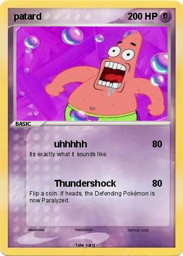 Pokemon patard