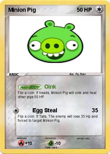 Pokemon Minion Pig