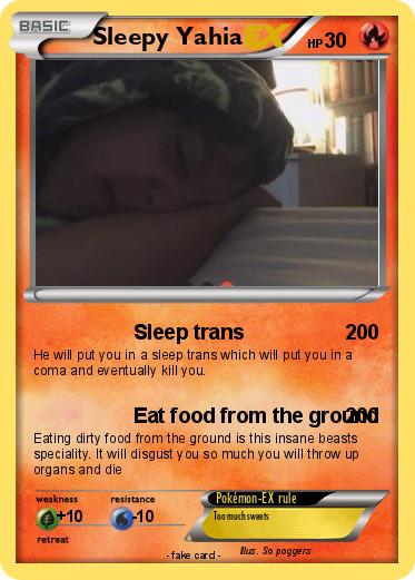 Pokemon Sleepy Yahia