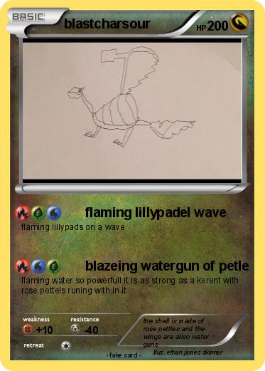 Pokemon blastcharsour