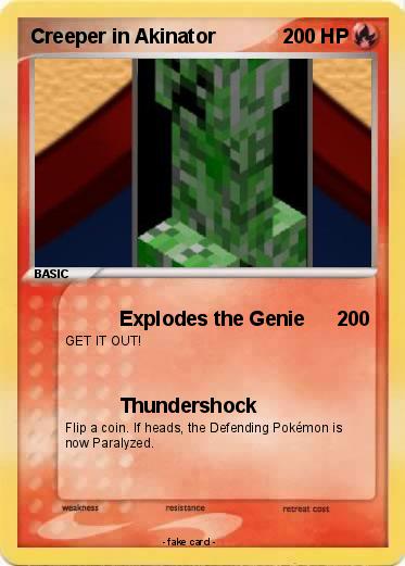 Pokemon Creeper in Akinator