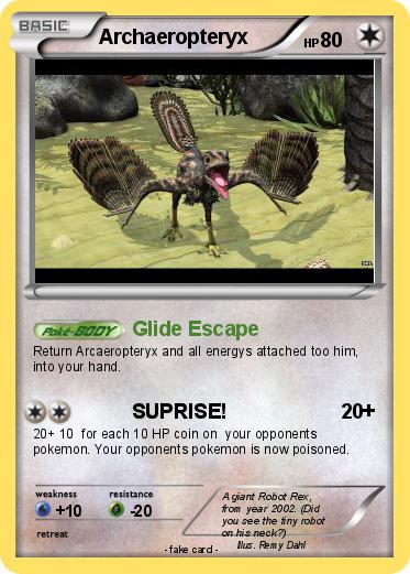 Pokemon Archaeropteryx