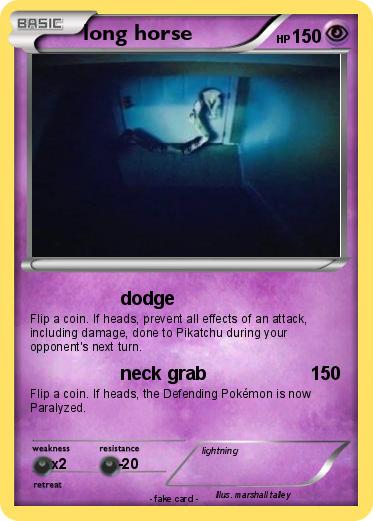 Pokemon long horse