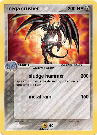 Pokemon mega crusher