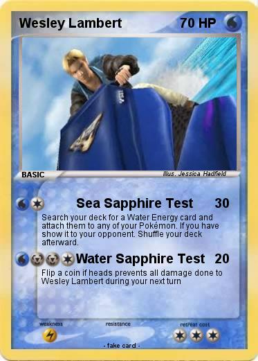 Pokemon Wesley Lambert