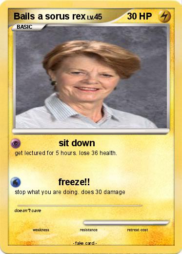 Pokemon Bails a sorus rex