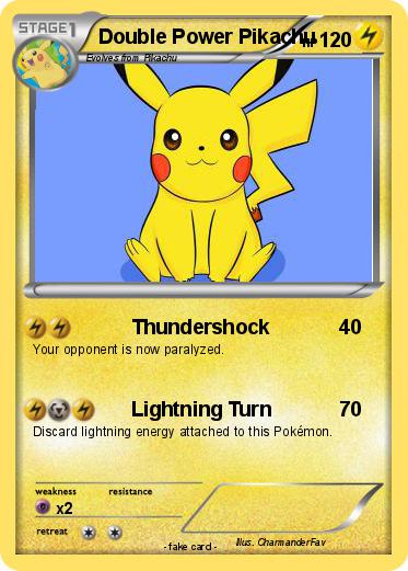 Pokemon Double Power Pikachu