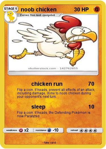 Pokemon noob chicken