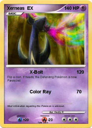 Pokemon Xerneas  EX