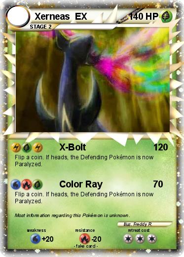Pokemon Xerneas  EX