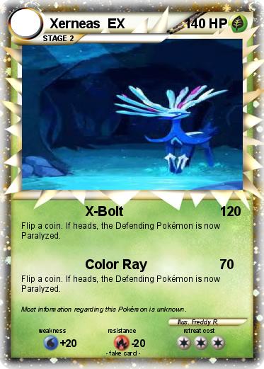 Pokemon Xerneas  EX