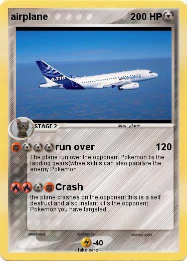 Pokemon airplane