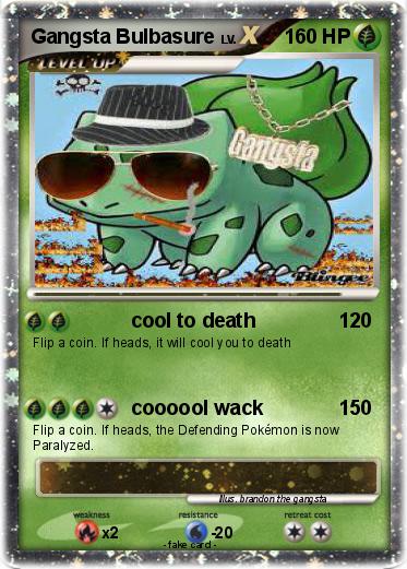 Pokemon Gangsta Bulbasure