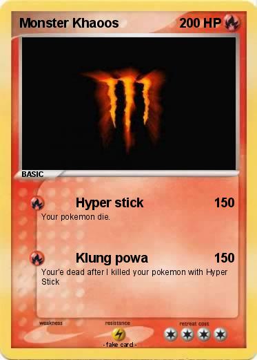 Pokemon Monster Khaoos