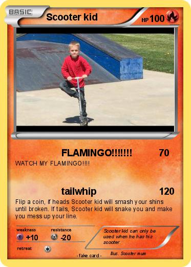 Pokemon Scooter kid