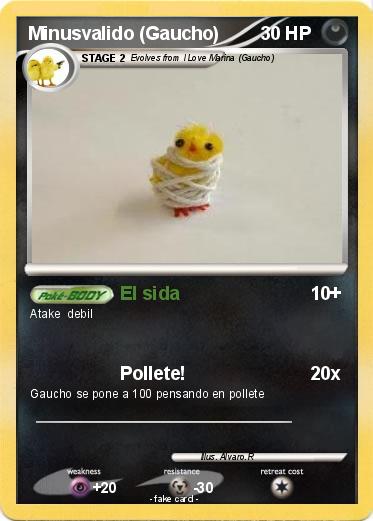 Pokemon Minusvalido (Gaucho)