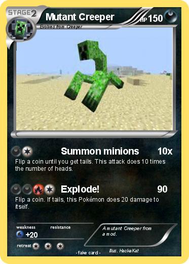 Pokemon Mutant Creeper