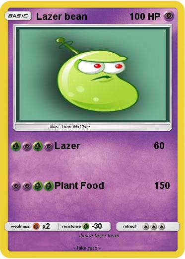 Pokemon Lazer bean