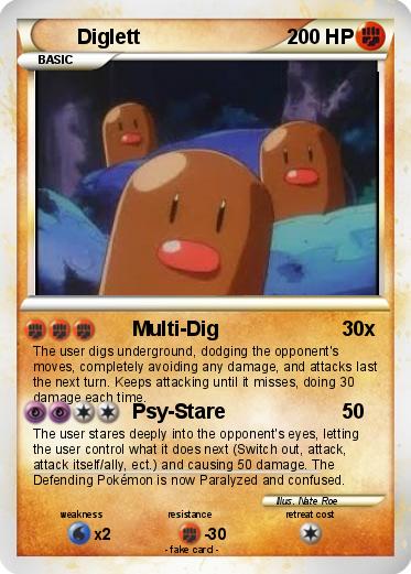 Pokemon Diglett