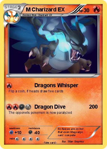 Pokemon M Charizard EX