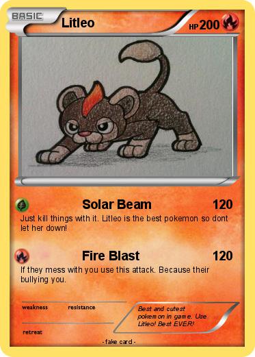 Pokemon Litleo